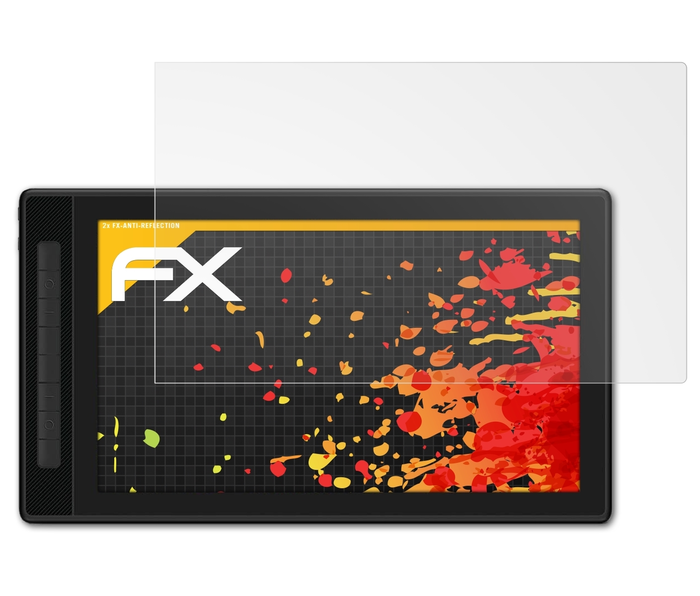 FX-Antireflex Kamvas 16 Pro 2x ATFOLIX Huion Displayschutz(für 2.5K)