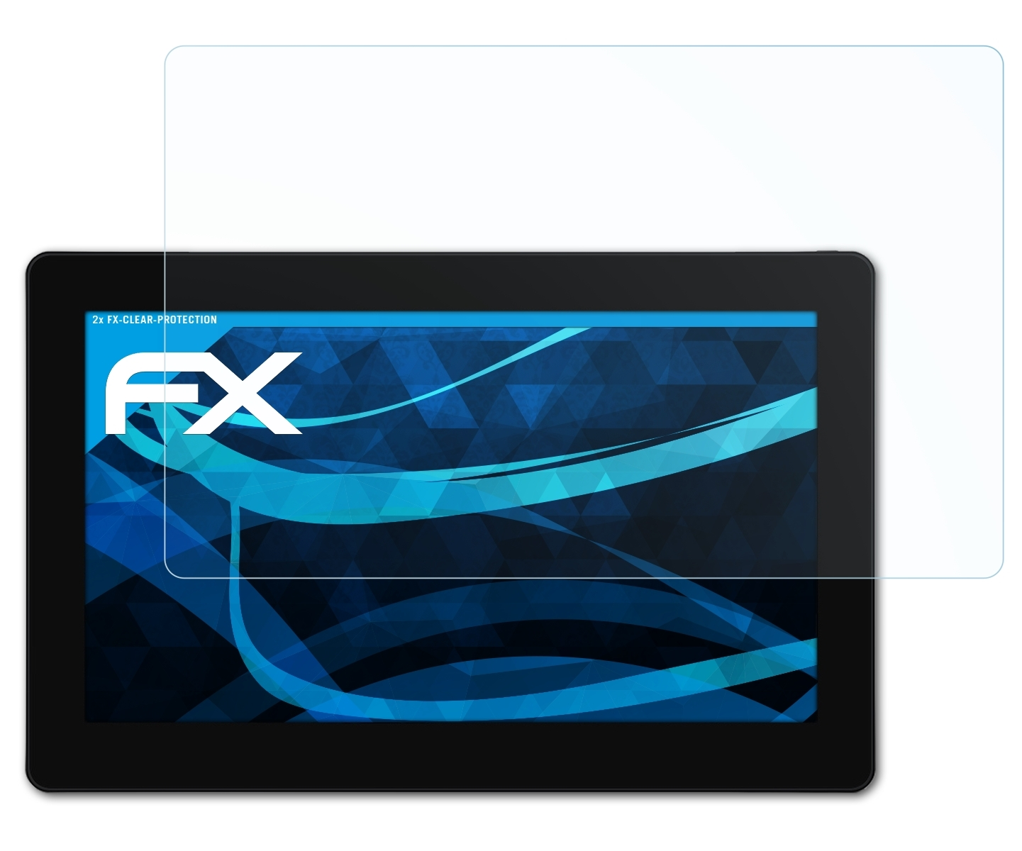 ATFOLIX 4K) Huion Displayschutz(für FX-Clear 2x Kamvas 16 Pro