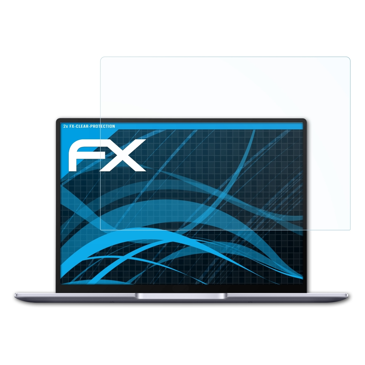 ATFOLIX Huawei Displayschutz(für 14 (2021)) 2x MateBook FX-Clear