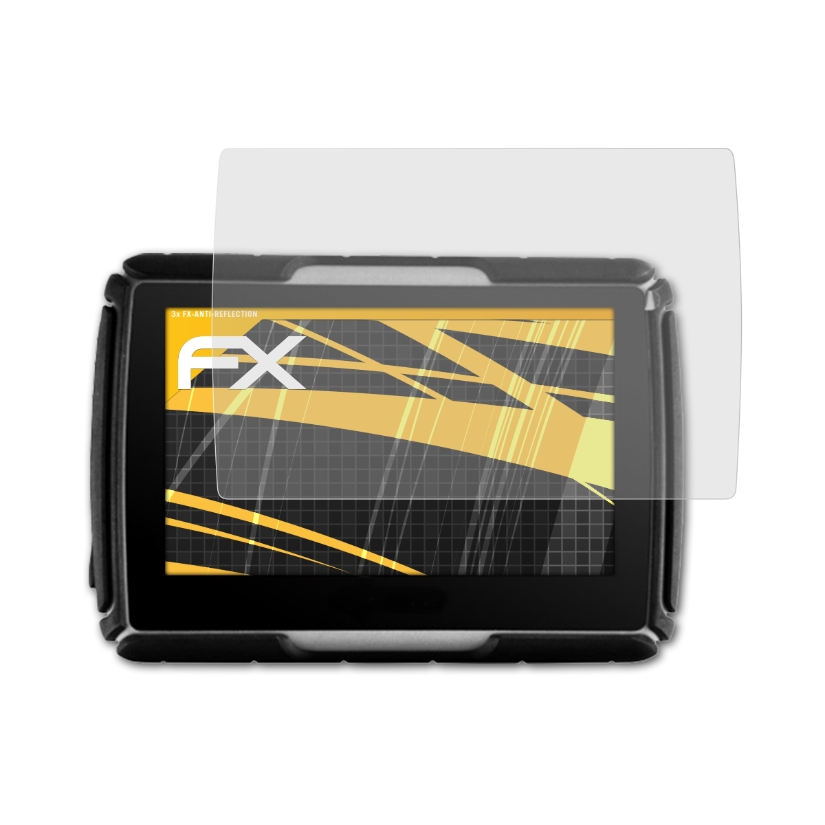 ATFOLIX 3x FX-Antireflex Displayschutz(für MOTO) G550 Navitel