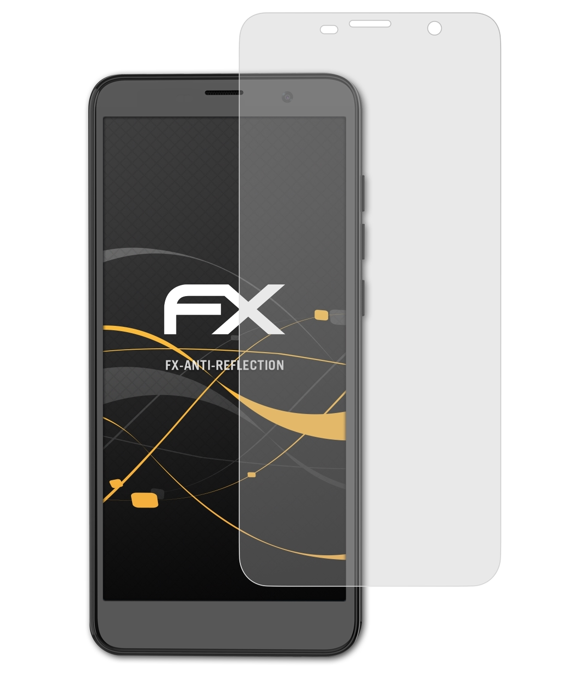 ATFOLIX 3x FX-Antireflex Displayschutz(für Nuu A10L) Mobile