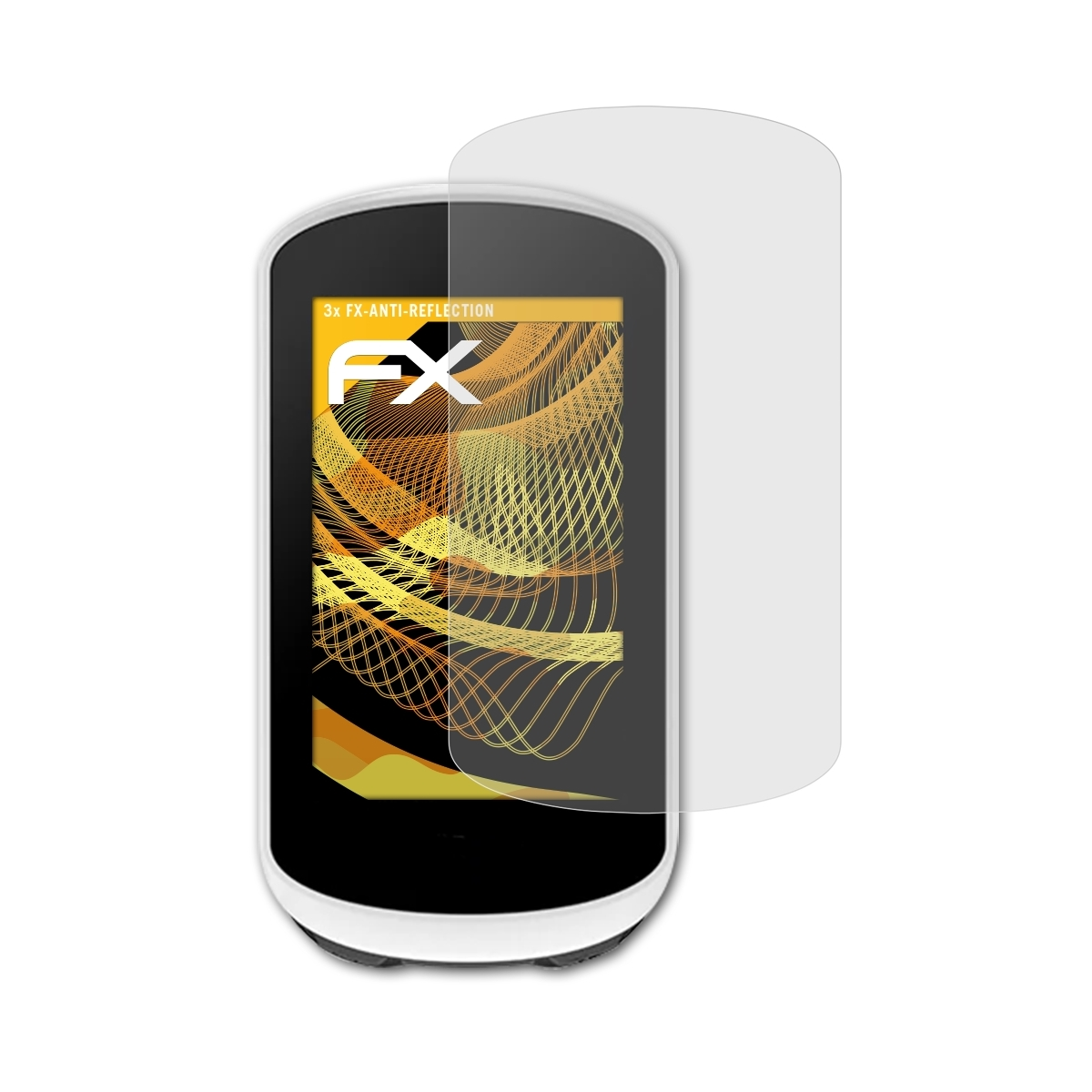ATFOLIX 3x FX-Antireflex Displayschutz(für Garmin 2) Explore Edge