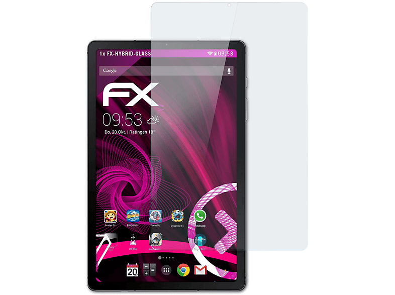 ATFOLIX FX-Hybrid-Glass Schutzglas(für Lite Tab S6 Galaxy Samsung (2022))