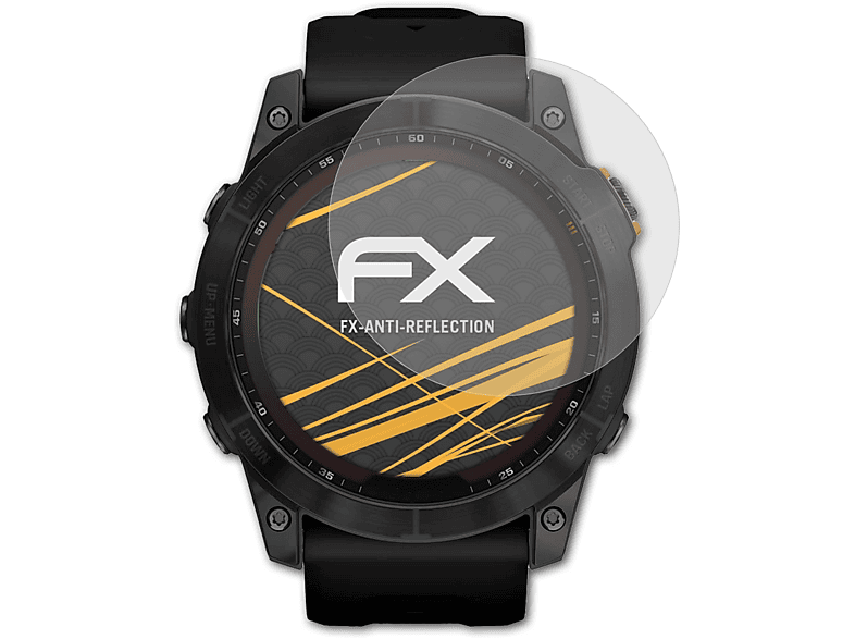 Fenix FX-Antireflex 7X 3x (51mm)) ATFOLIX Garmin Displayschutz(für