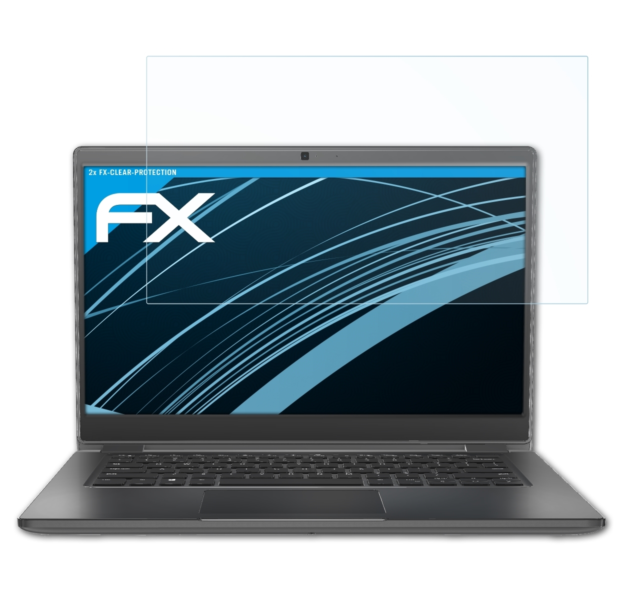 FX-Clear 3410) ATFOLIX Latitude Displayschutz(für Dell 2x