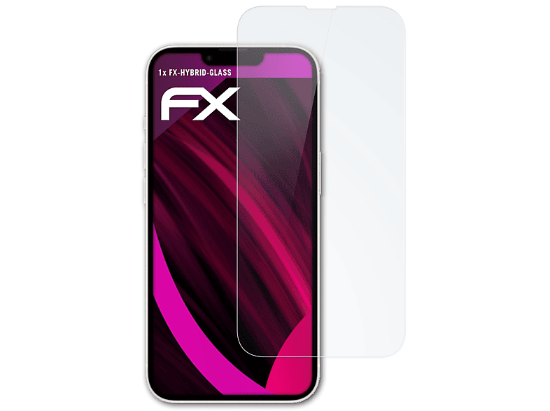 FX-Hybrid-Glass iPhone Schutzglas(für 14) ATFOLIX Apple