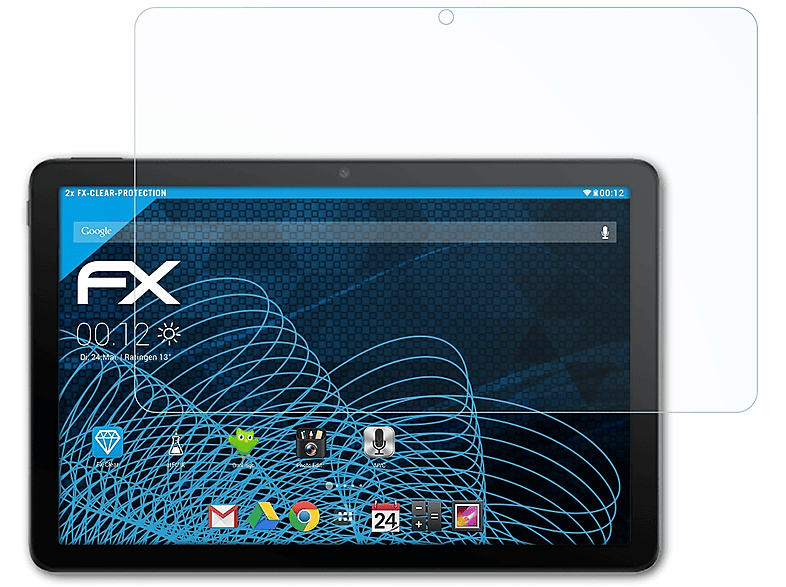 ATFOLIX 2x FX-Clear Displayschutz(für TCL 5G) 10 Tab