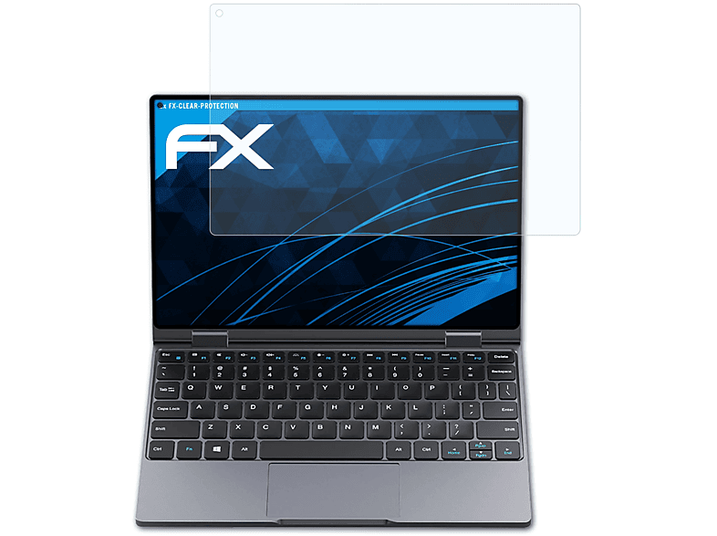 ATFOLIX Displayschutz(für Chuwi MiniBook X) 2x FX-Clear
