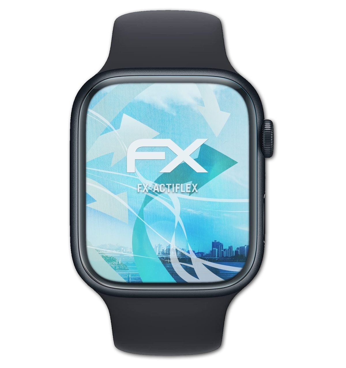 45 FX-ActiFleX 3x Watch 8)) Displayschutz(für mm (Series ATFOLIX Apple