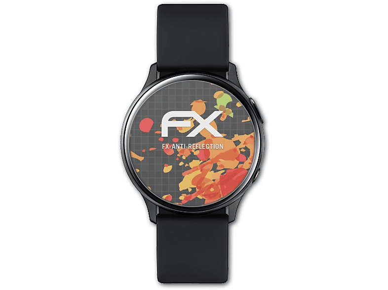 ATFOLIX 3x FX-Antireflex Smartwatcher (44mm)) Spirit Displayschutz(für
