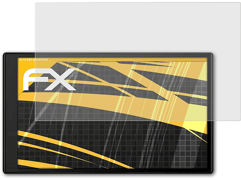 ATFOLIX 3x FX-Antireflex Displayschutz(für Garmin DriveSmart 76)