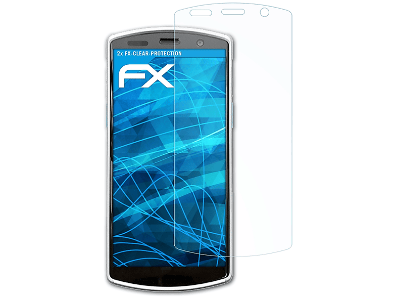 Sonderangebot für Originalprodukte ATFOLIX 2x Displayschutz(für Unitech FX-Clear EA510HC)
