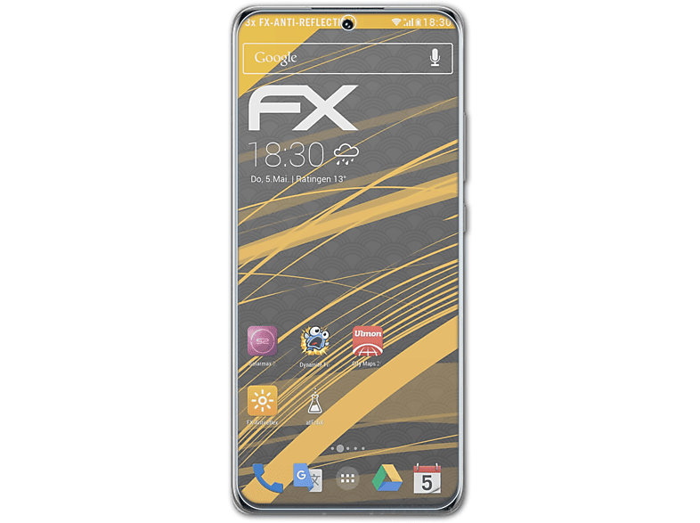 Displayschutz(für Xiaomi 3x 12) ATFOLIX FX-Antireflex