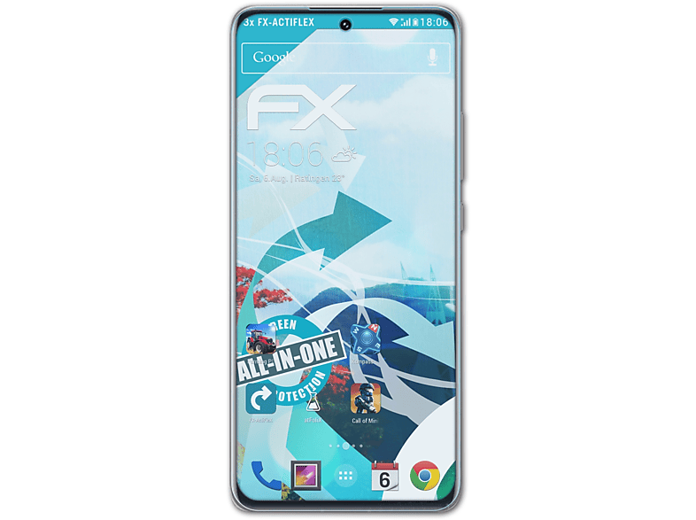 ATFOLIX 3x FX-ActiFleX Displayschutz(für Xiaomi 12)