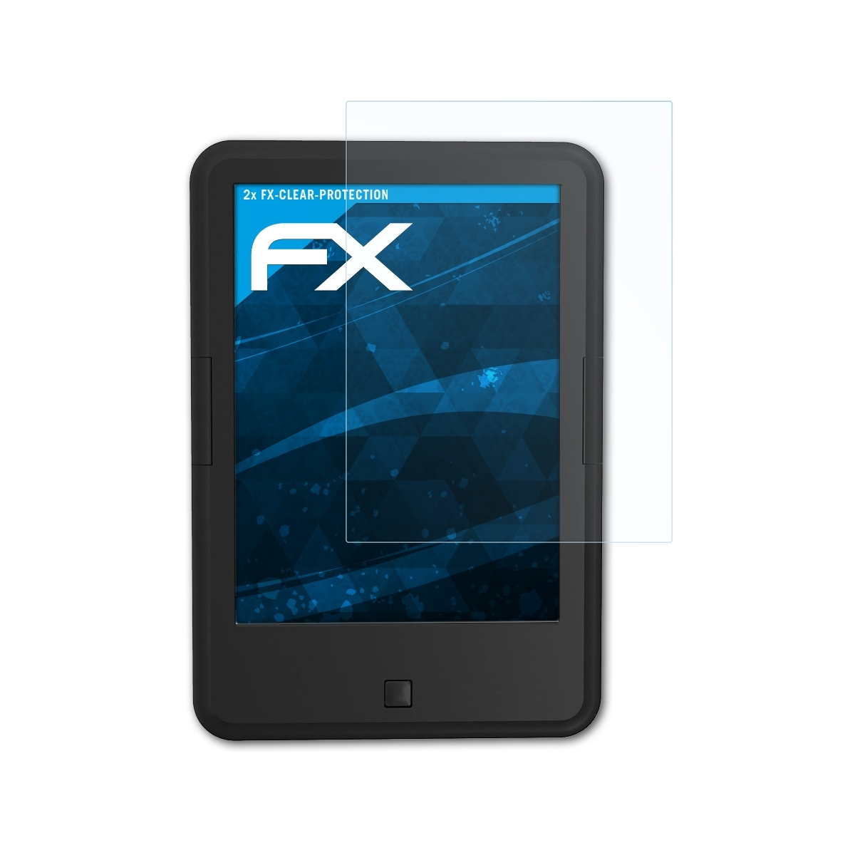 ATFOLIX 2x FX-Clear Vasco Displayschutz(für Boox da Gama 4) Onyx