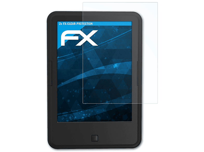 ATFOLIX 2x FX-Clear Vasco Displayschutz(für Boox da Gama 4) Onyx