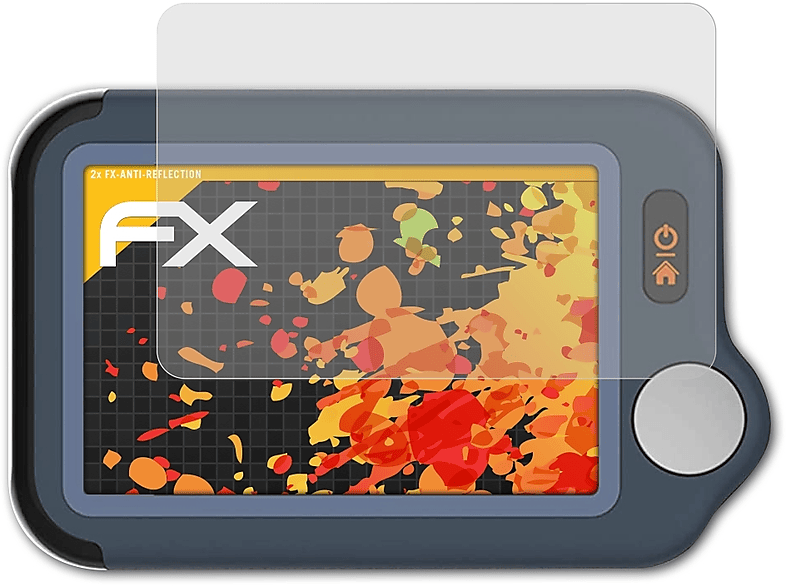 ATFOLIX 2x FX-Antireflex Displayschutz(für Wellue Pulsebit EX)