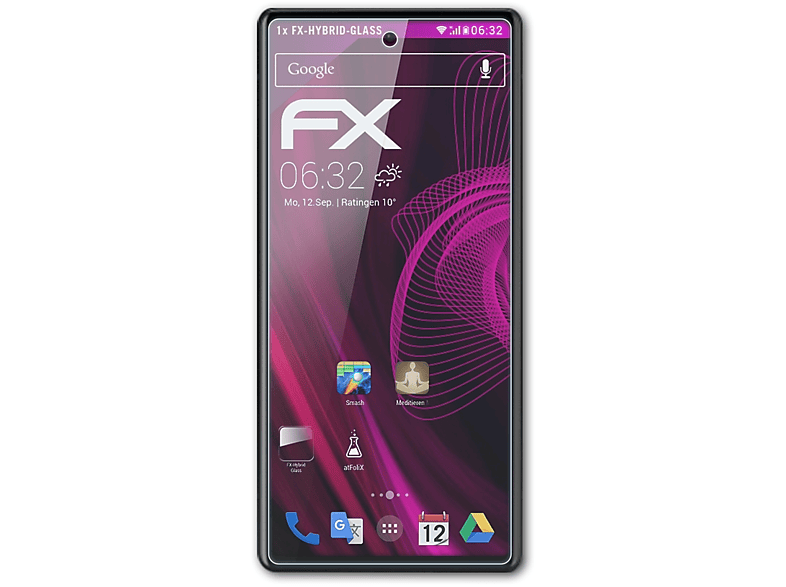Pixel Schutzglas(für 6a) FX-Hybrid-Glass Google ATFOLIX
