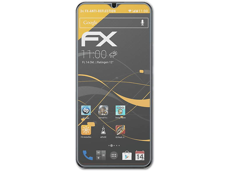 ATFOLIX 3x FX-Antireflex Displayschutz(für Vivo iQOO Z5x) | Displayschutzfolien & Gläser