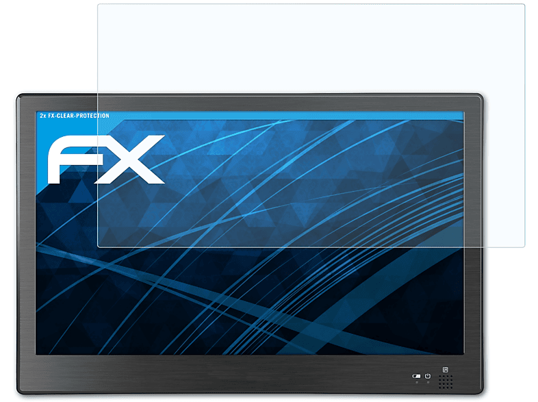 ATFOLIX 2x FX-Clear SPV Displayschutz(für 7012T) Sencor