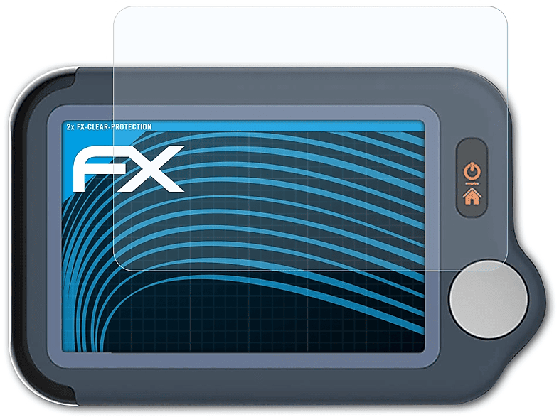 FX-Clear 2x Wellue Pulsebit Displayschutz(für EX) ATFOLIX