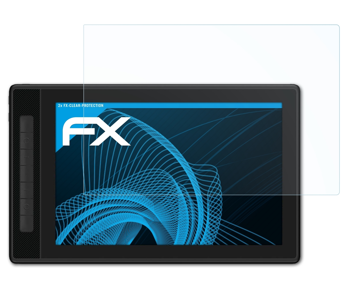 ATFOLIX 2x FX-Clear Kamvas Displayschutz(für Pro 13 Huion (GT1302))