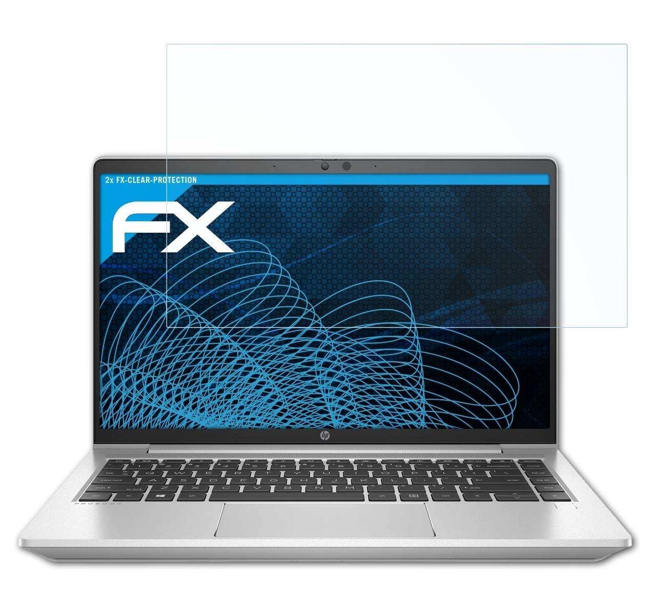 440 Displayschutz(für HP 2x ATFOLIX ProBook G8) FX-Clear