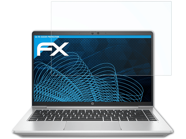 ATFOLIX 2x FX-Clear Displayschutz(für HP ProBook 440 G8)