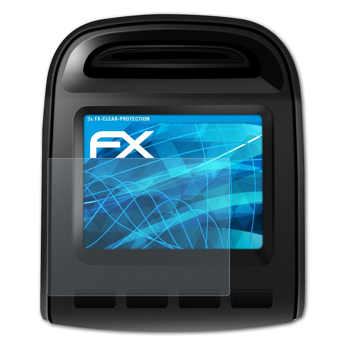 ATFOLIX 3x FX-Clear SCR Sencor Displayschutz(für 4500M)