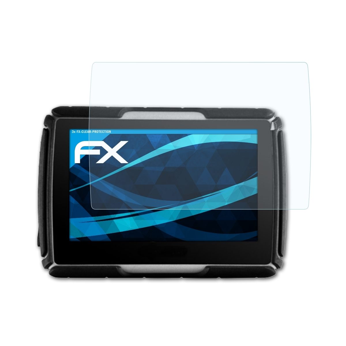 ATFOLIX 3x FX-Clear Displayschutz(für Navitel G550 MOTO)