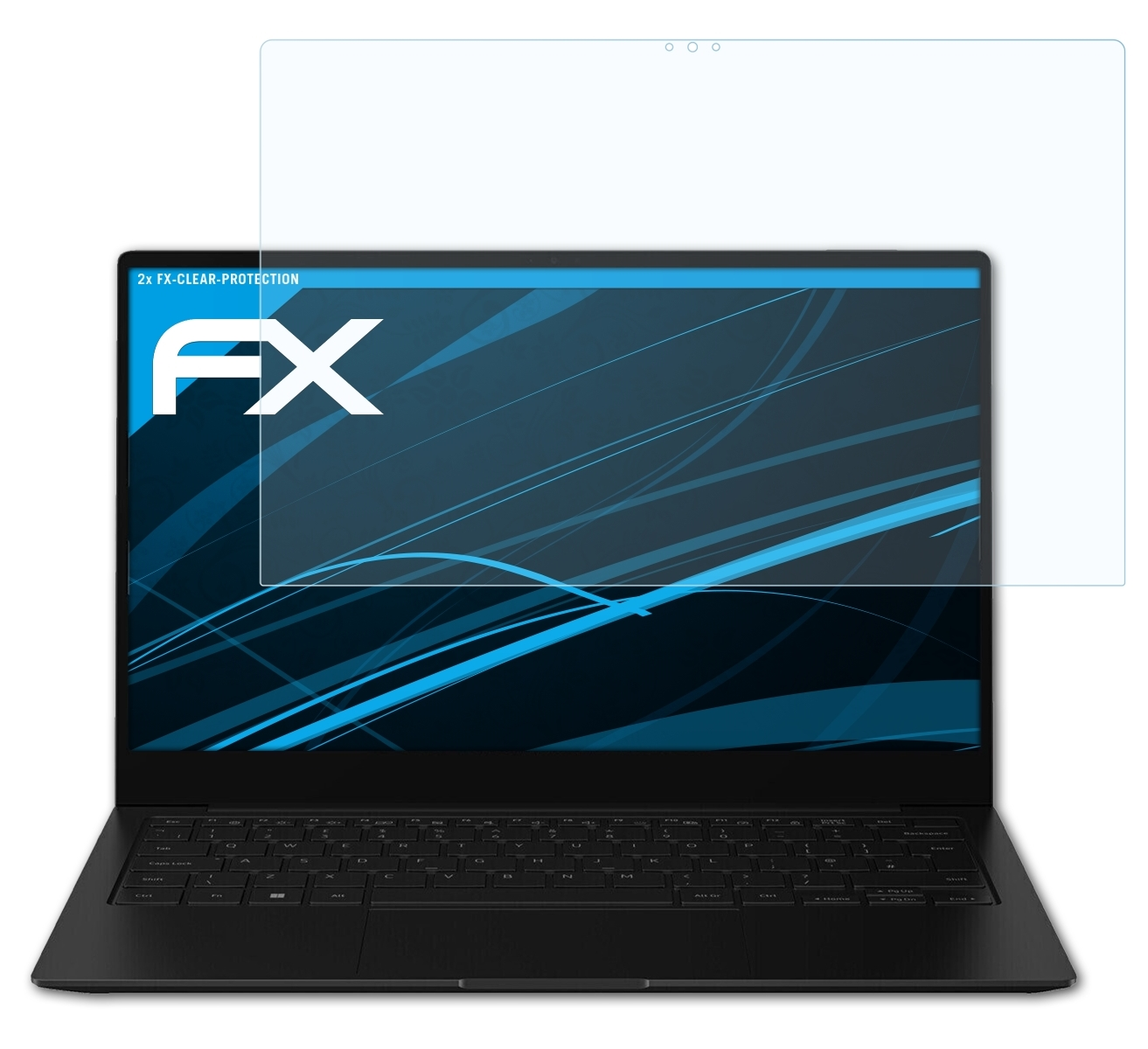 ATFOLIX 2x FX-Clear Displayschutz(für Galaxy Book2 Samsung Pro Inch)) (13