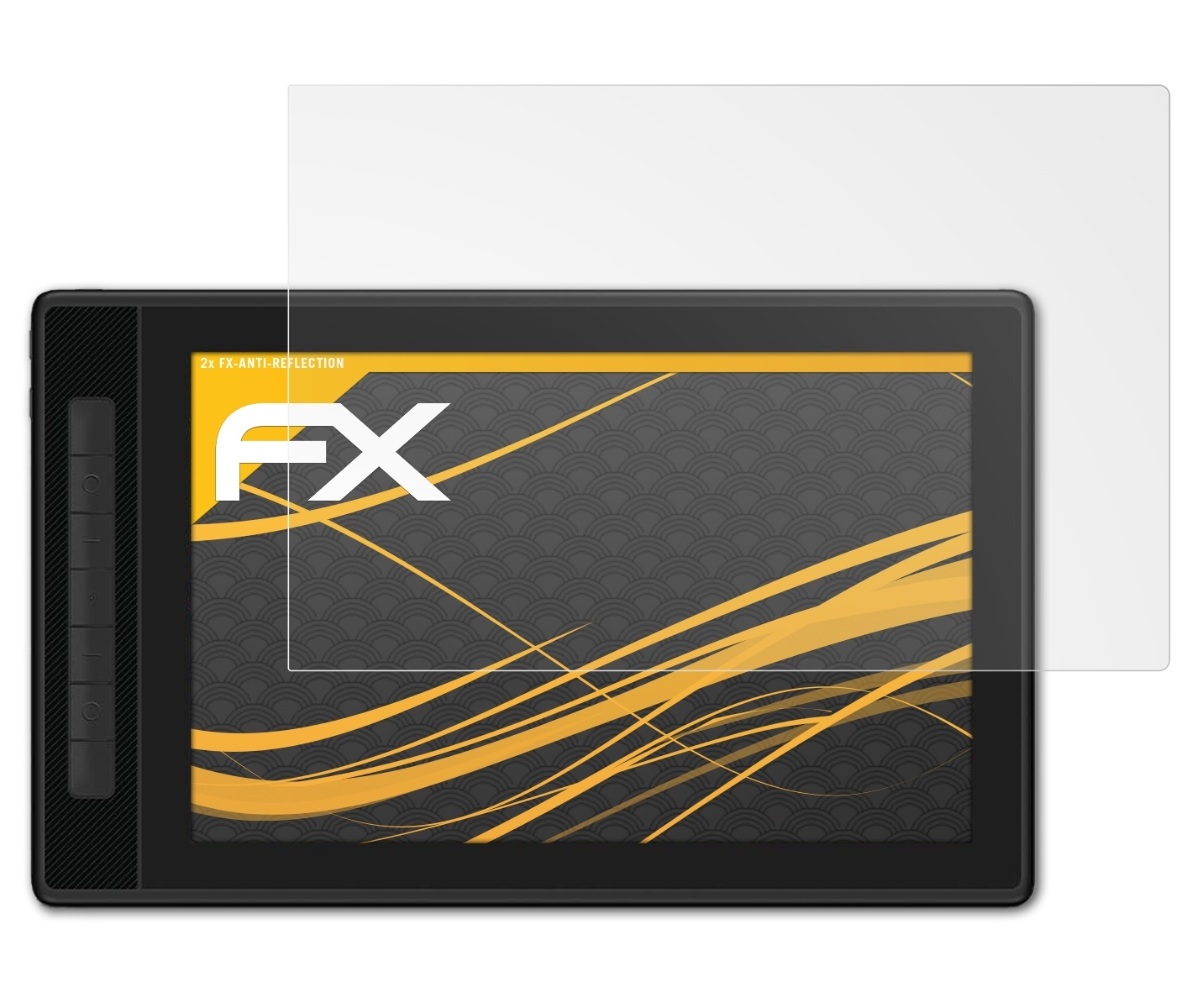 (GT1302)) FX-Antireflex Pro 2x ATFOLIX Huion 13 Kamvas Displayschutz(für