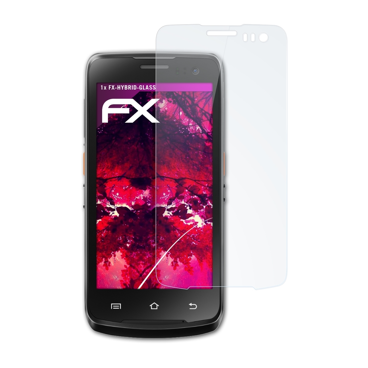 i6310) FX-Hybrid-Glass ATFOLIX Urovo Schutzglas(für