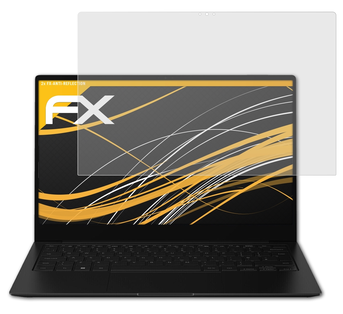 ATFOLIX 2x FX-Antireflex Displayschutz(für Samsung Galaxy Pro (13 Inch)) Book2