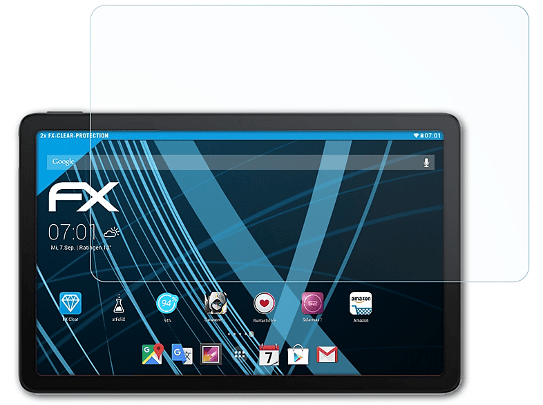 ATFOLIX 2x 5G) Displayschutz(für Tab TCL Pro FX-Clear