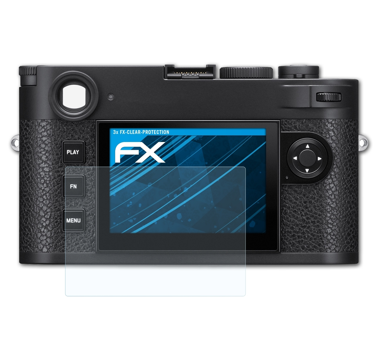 Leica M11) FX-Clear 3x Displayschutz(für ATFOLIX