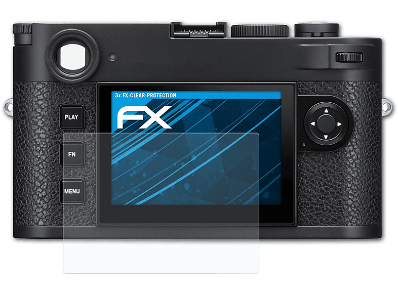 ATFOLIX 3x FX-Clear Displayschutz(für M11) Leica