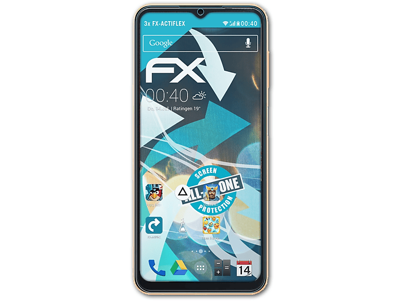 ATFOLIX 3x FX-ActiFleX Displayschutz(für Samsung Galaxy A13)