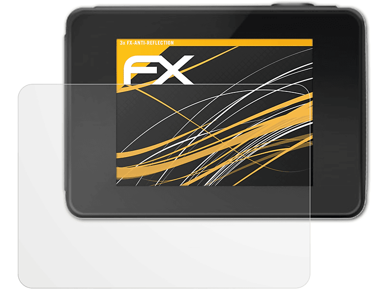 ATFOLIX 3x FX-Antireflex Displayschutz(für Xblitz Reborn)