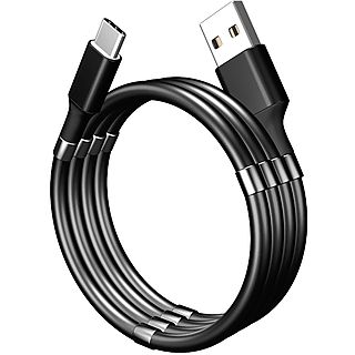 Cable USB-C  - PK01 ITAL, Negro
