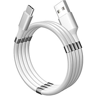 Cable USB-C  - PK01 ITAL, Blanco