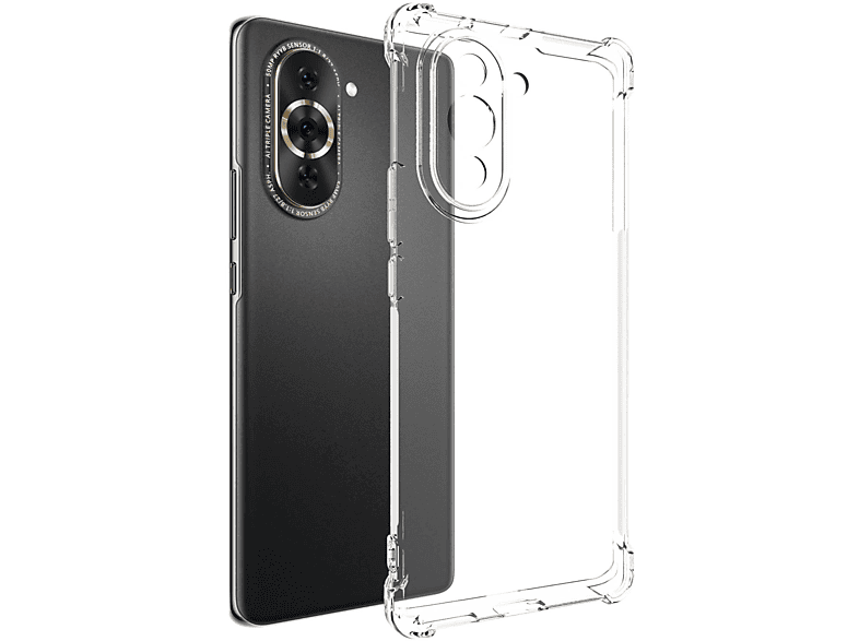 10 Huawei, Backcover, Case, Pro, MORE ENERGY Transparent Clear MTB Armor nova