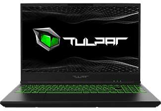 TULPAR A5 V19.1.2, Gaming Notebook mit 15,6 Zoll Display,  Prozessor, 16 GB RAM, 500 GB SSD, NVIDIA GeForce GTX 1650, Schwarz