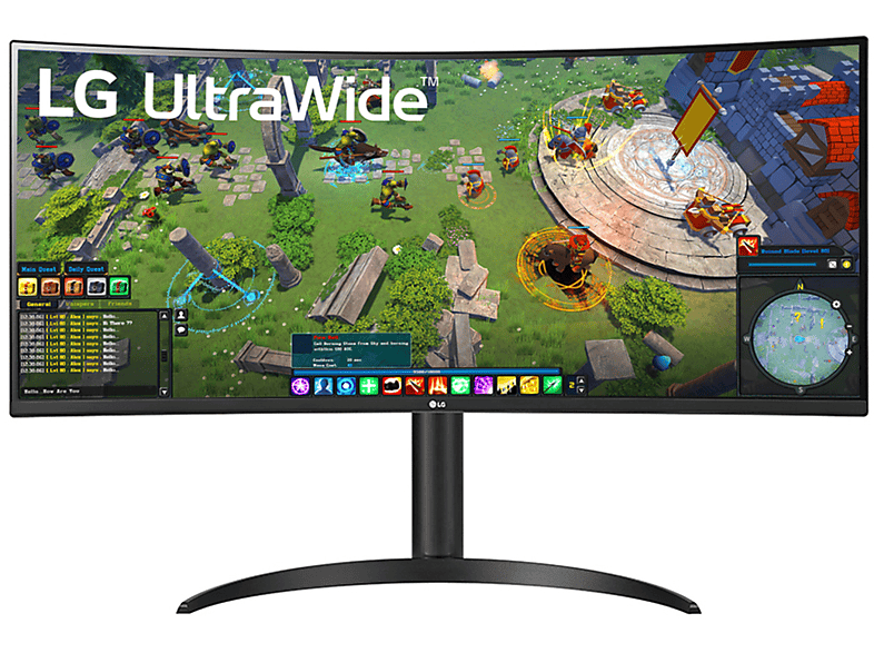 Monitor - LG 34WP65C-B, 34 ", 2K UltraWide QHD, 1 ms, 240 Hz, Negro ...