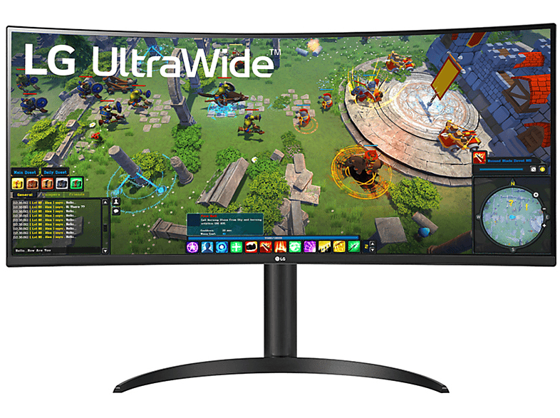 Monitor - LG 34WP65C-B, 34 , UWQHD, 5 ms, 240 Hz, Negro