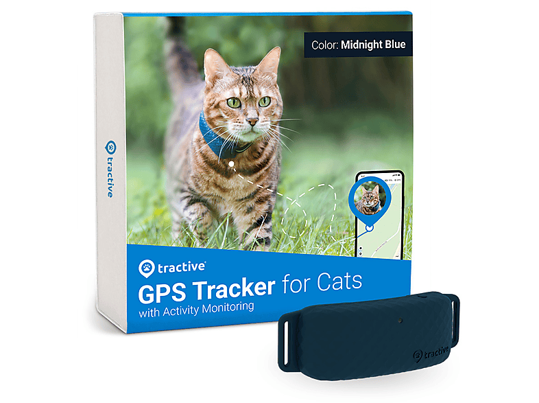 TRACTIVE CAT 4 GPS Tracker für Katzen SATURN