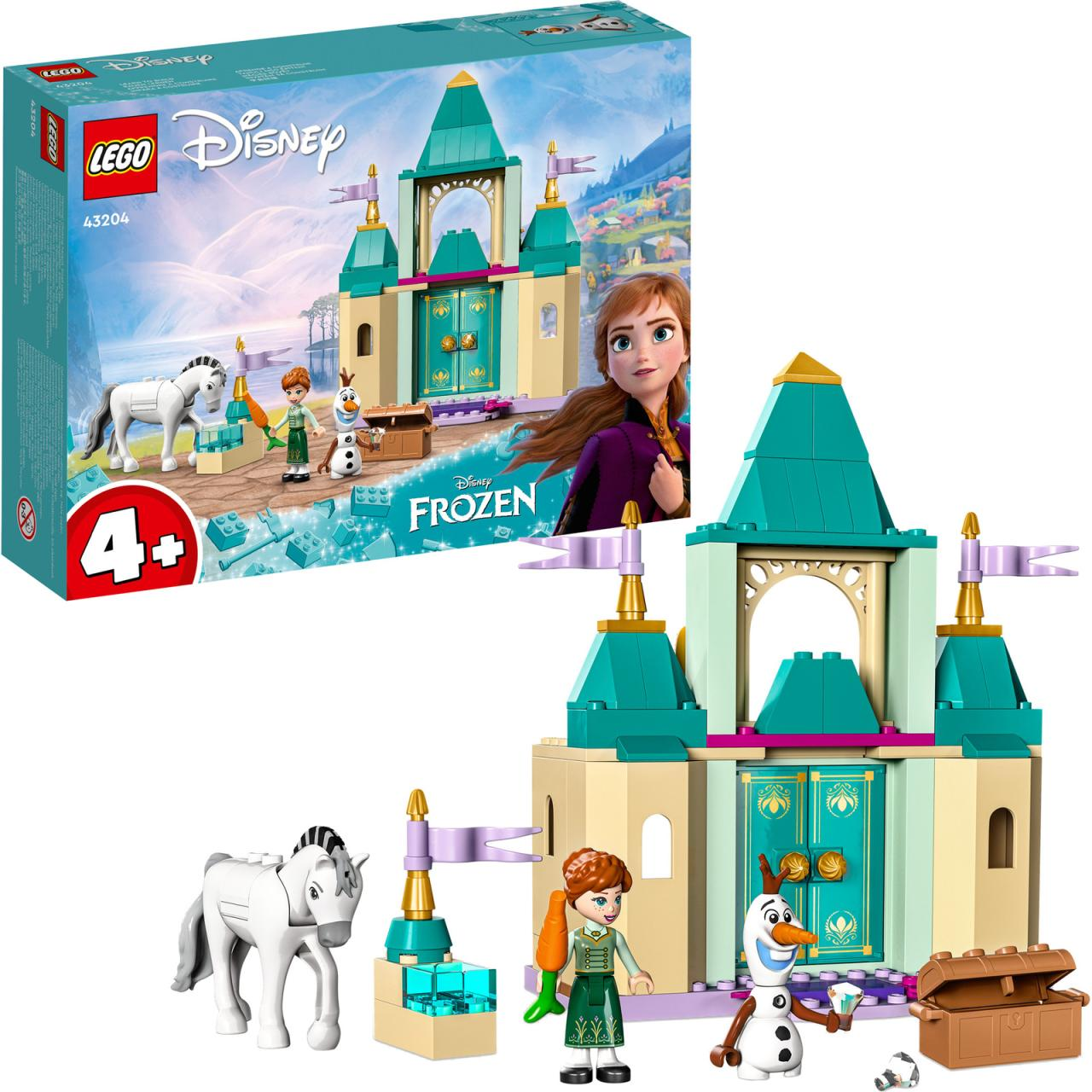 Lego Disney Princess castillo de juego anna y olaf partir 4 años 43204 4a