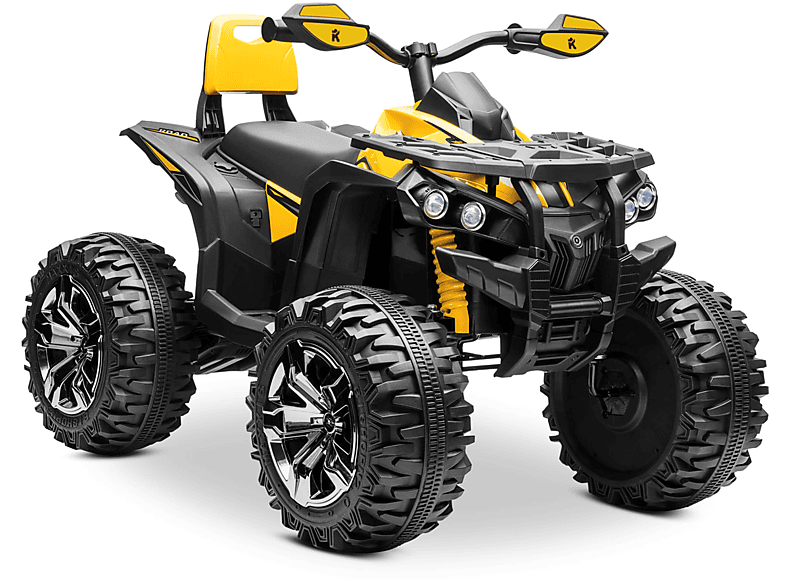 Quad de batería - PLAYKIN QUAD RACER YELLOW