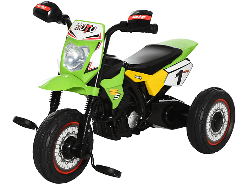 Moto infantil - HOMCOM Triciclo para Bebé, Moto infantil +18 meses