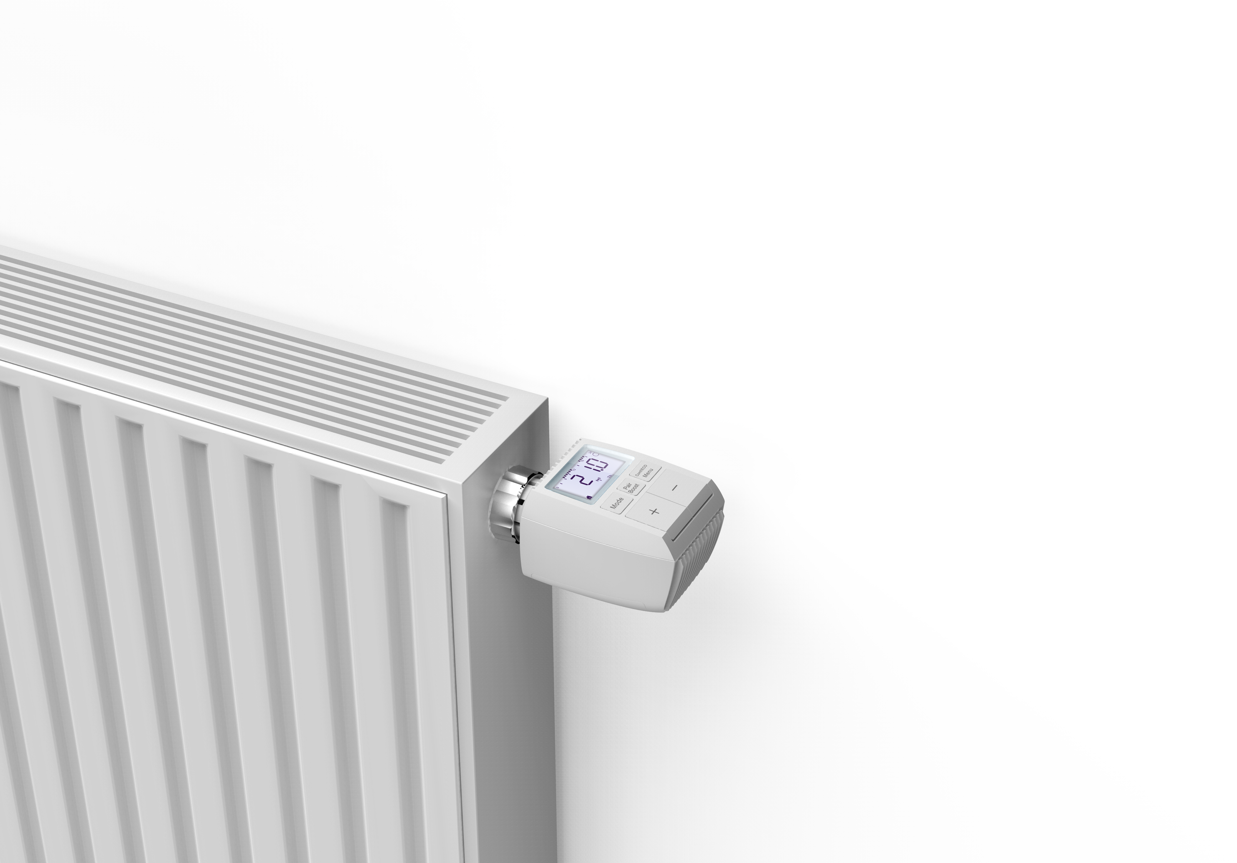 TV01-ZG Thermostat, Heizkörper-Thermostat weiss Smartes Smart VALE